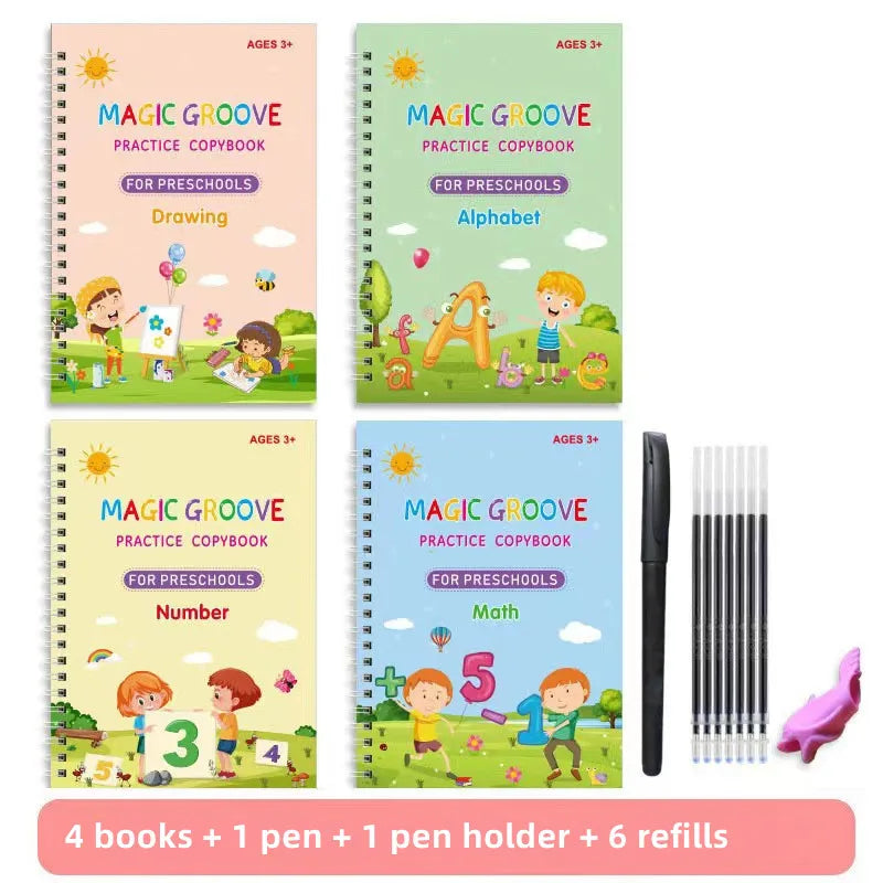 Magic Practice Copybook for Preschools (4xSet)
