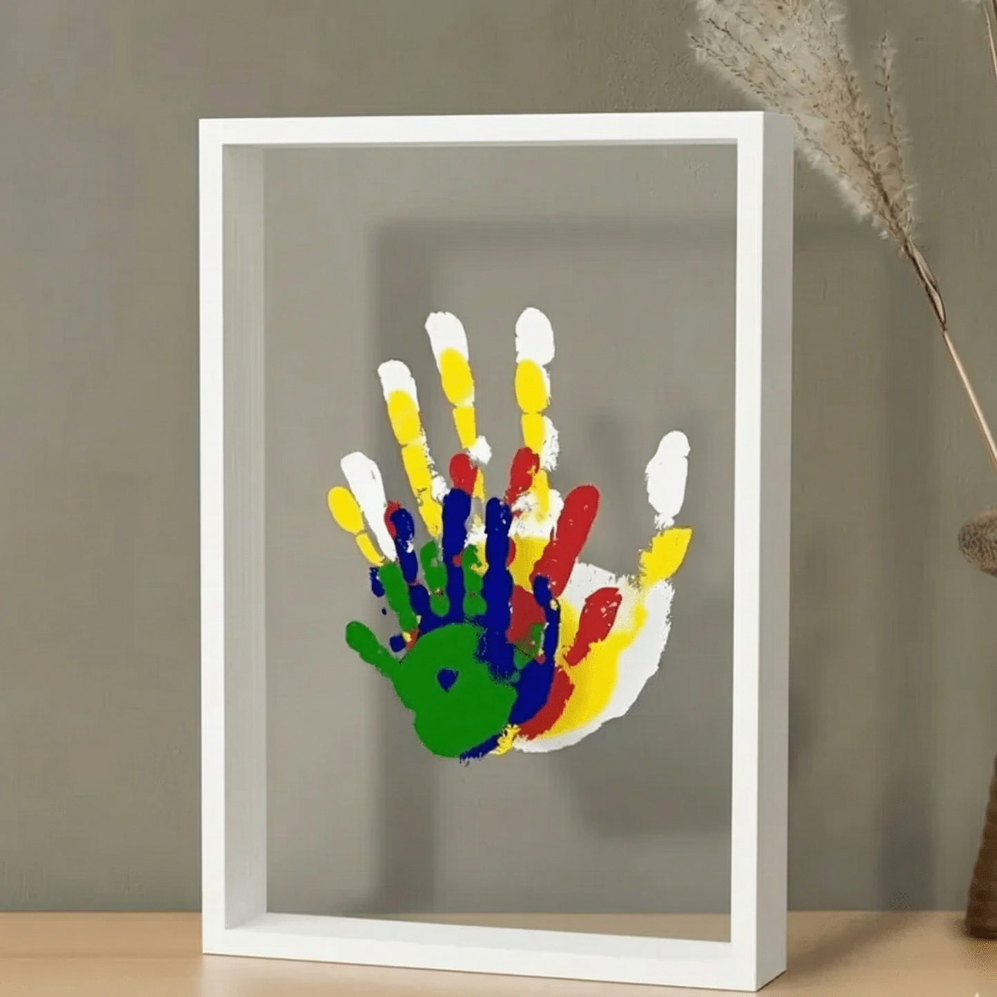 DIY Family Handprint Frame Memory Kit