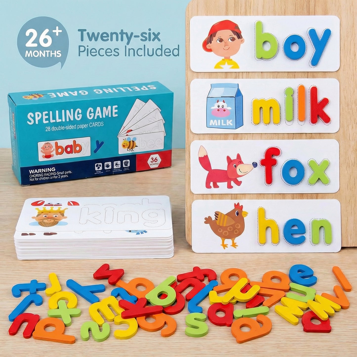 Montessori Spell Word Game