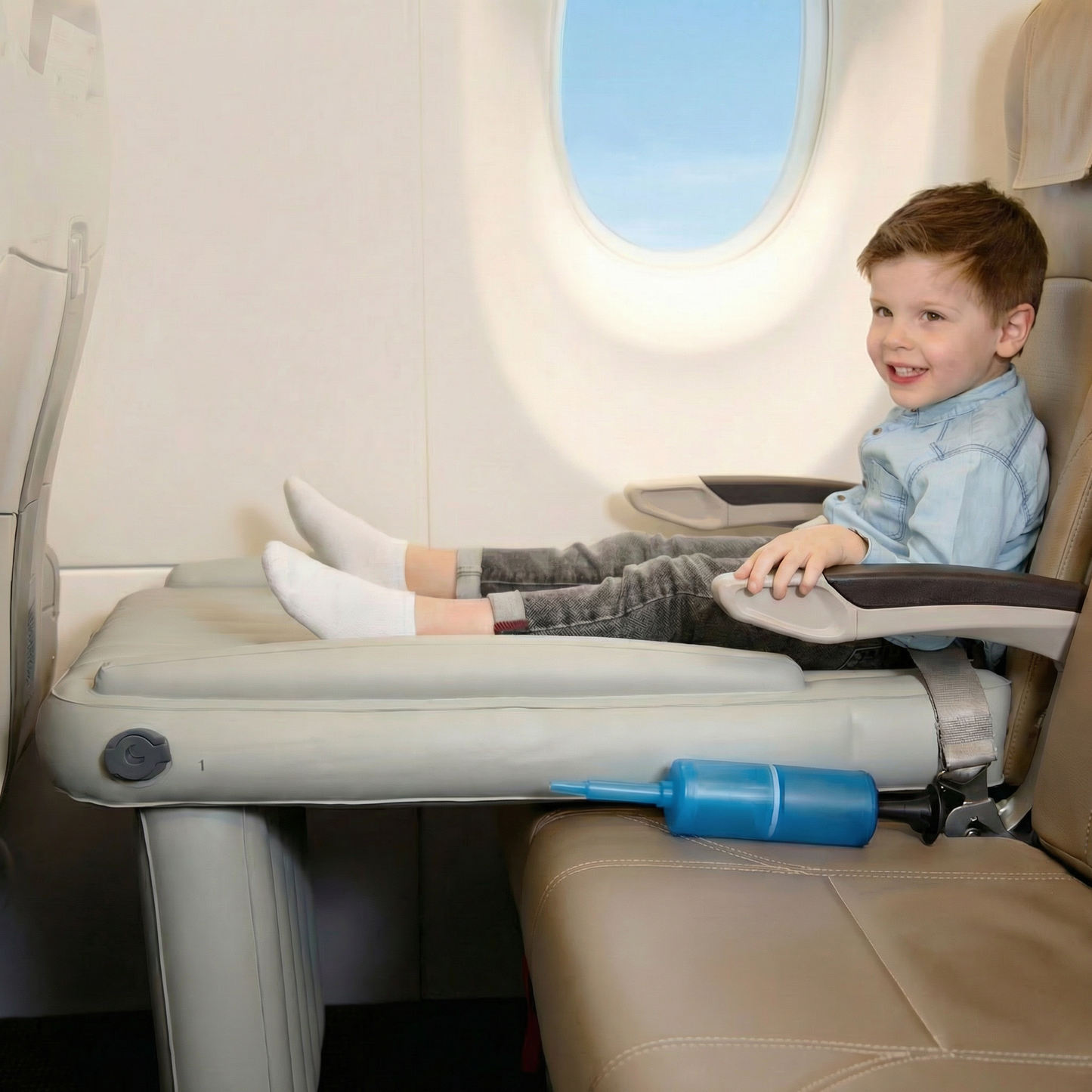 Inflatable Travel Bed for Kids