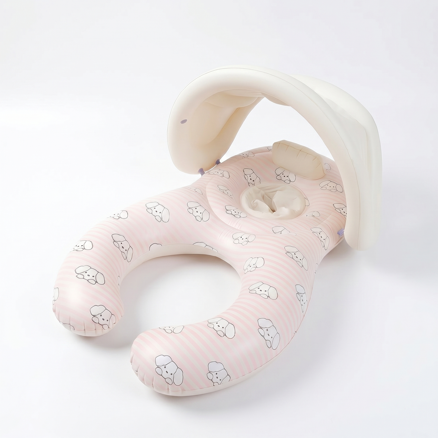 Parent and Baby Swim Float with Sun Shade