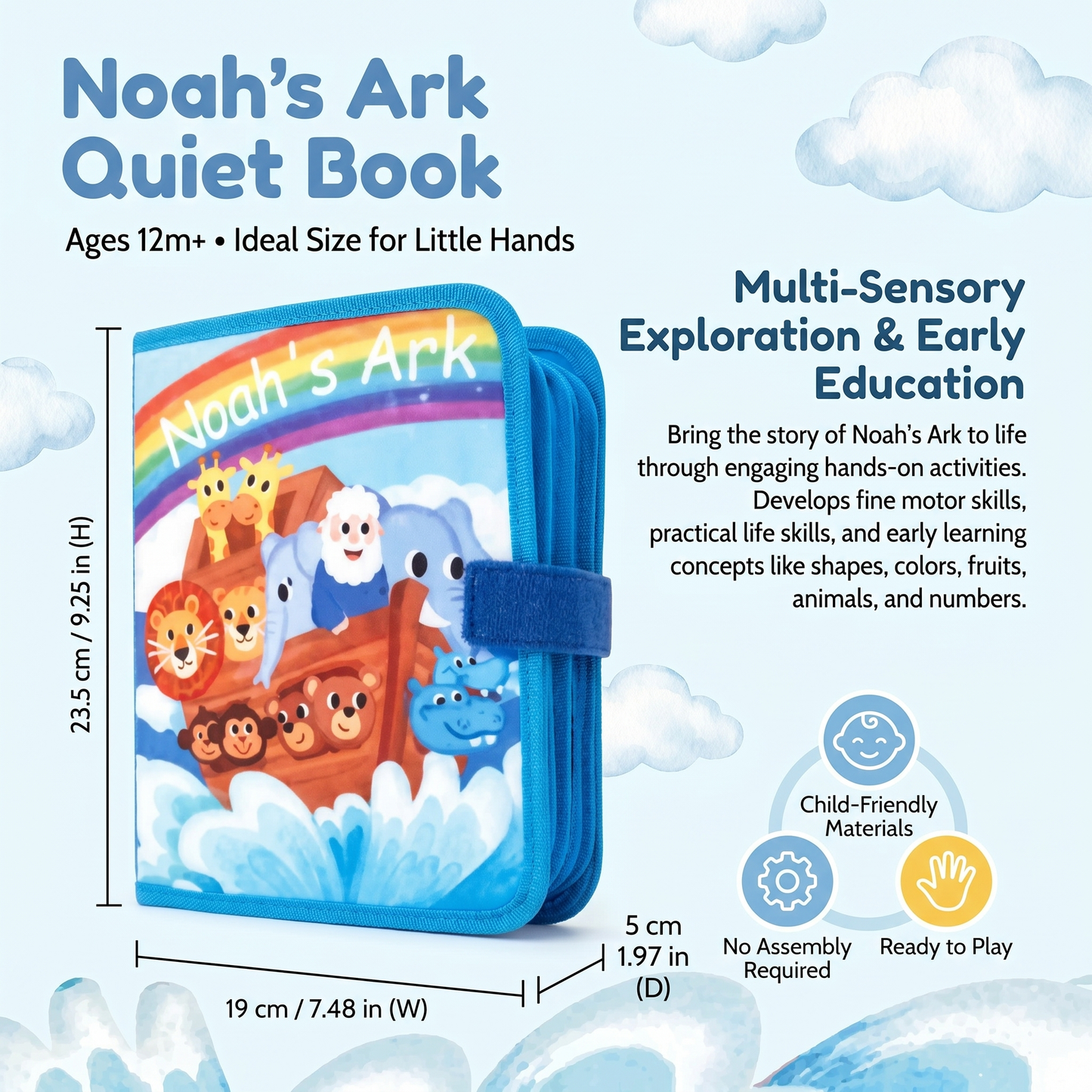 Noah's Ark Busy Book for Toddlers