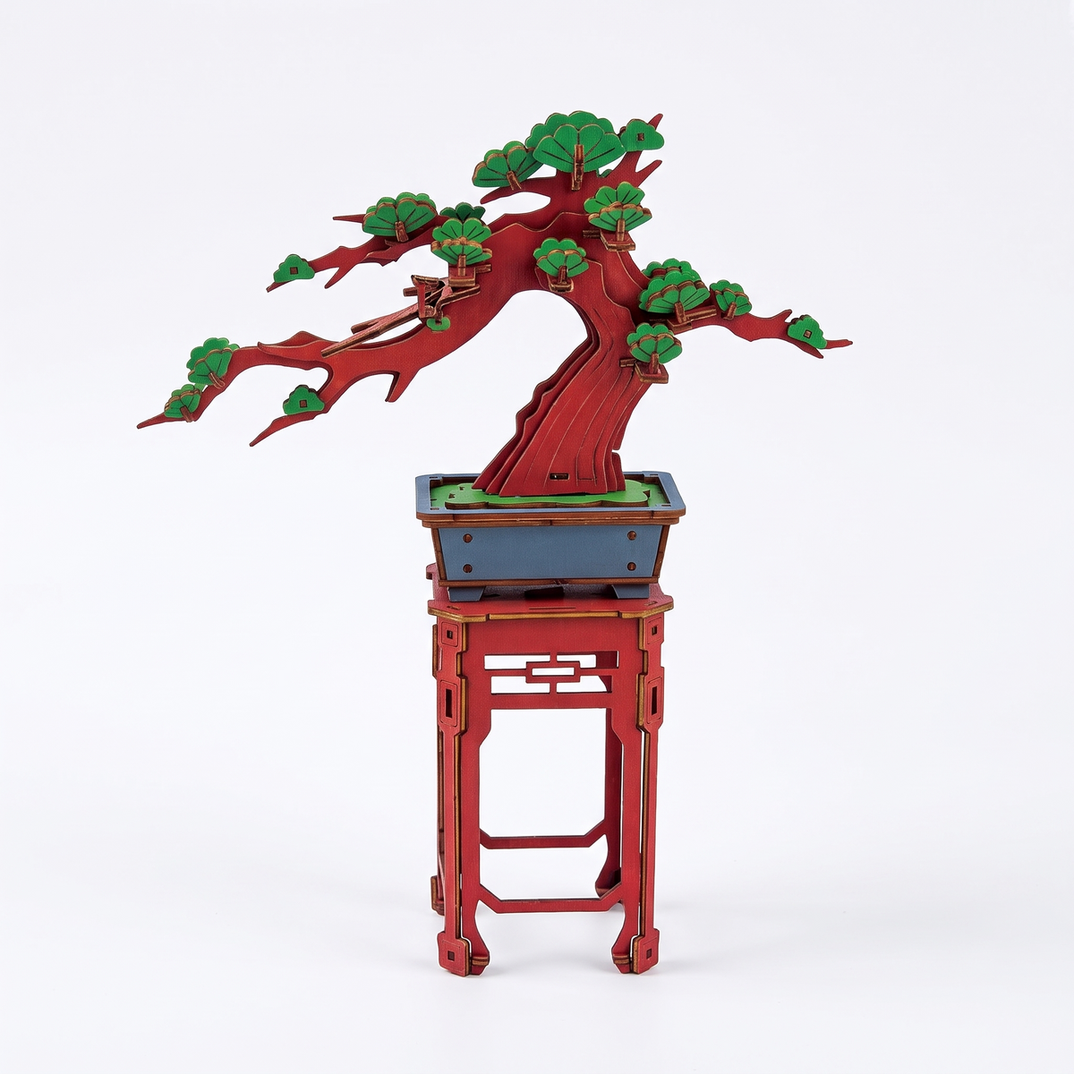 3D Wooden Flower & Plant Puzzle Building Kit
