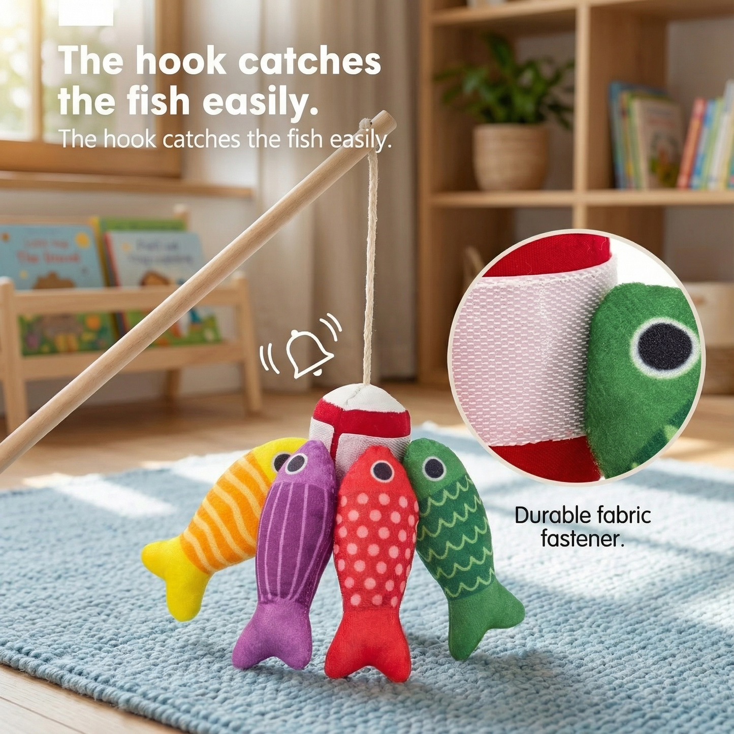 Montessori Fishing Toy for Toddlers