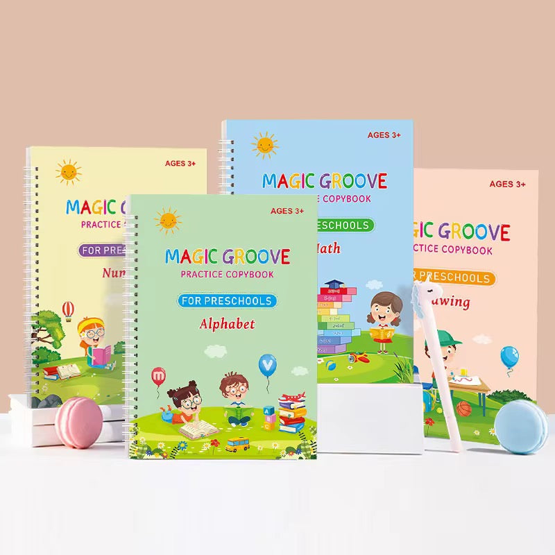 Magic Practice Copybook for Preschools (4xSet)