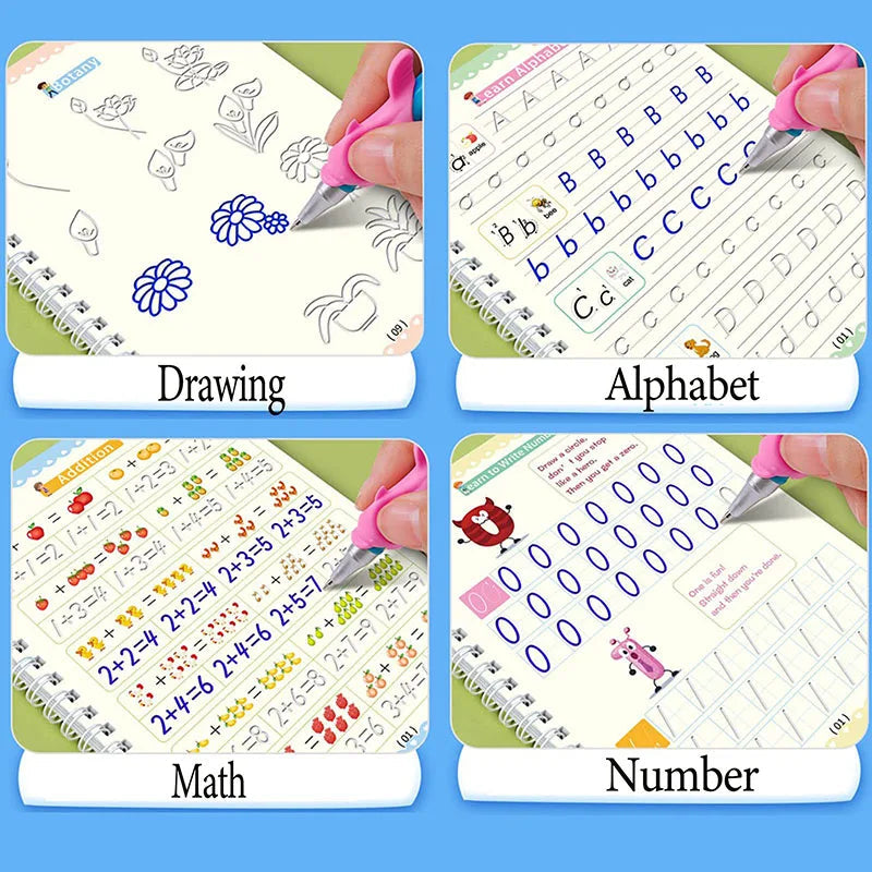 Magic Practice Copybook for Preschools (4xSet)