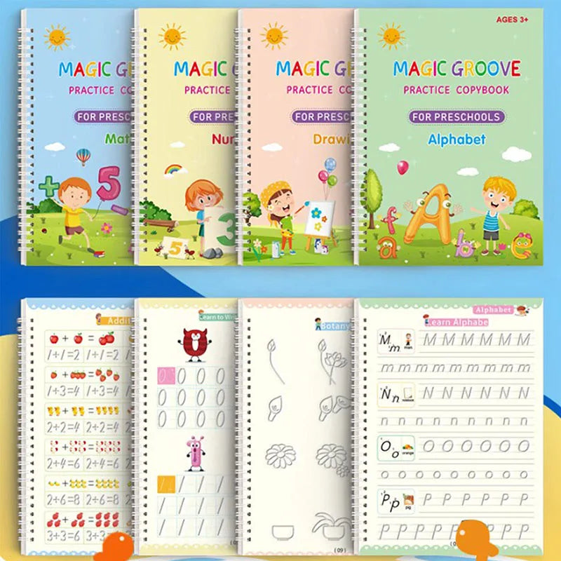 Magic Practice Copybook for Preschools (4xSet)