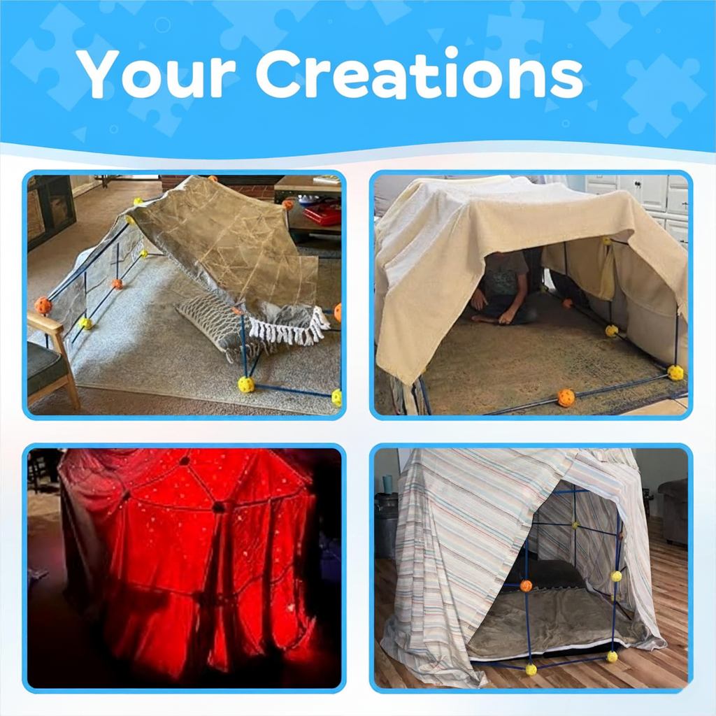 tent building kit Fort Building Kit – Smartmoms