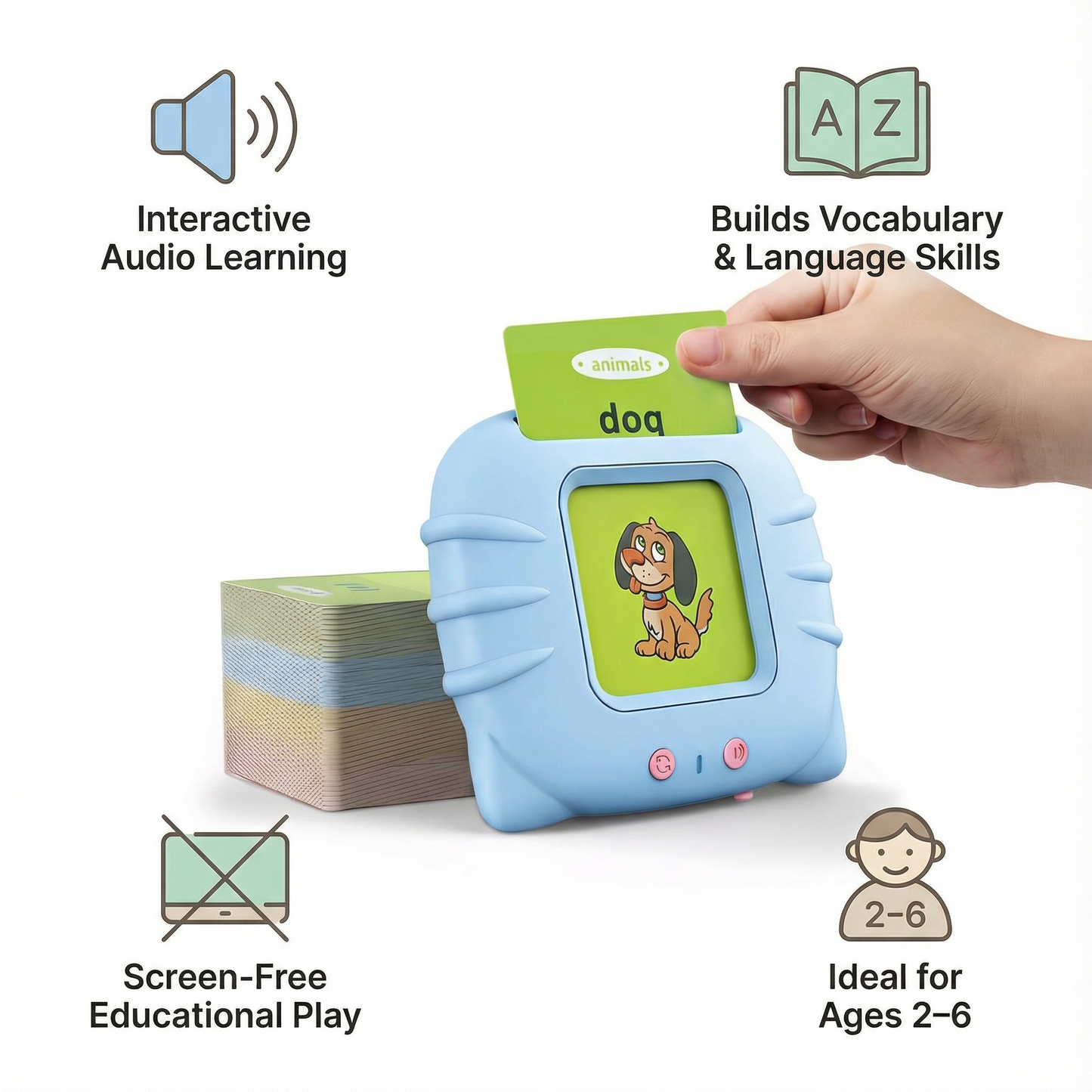 Talking Flash Cards – Early Language Learning Set