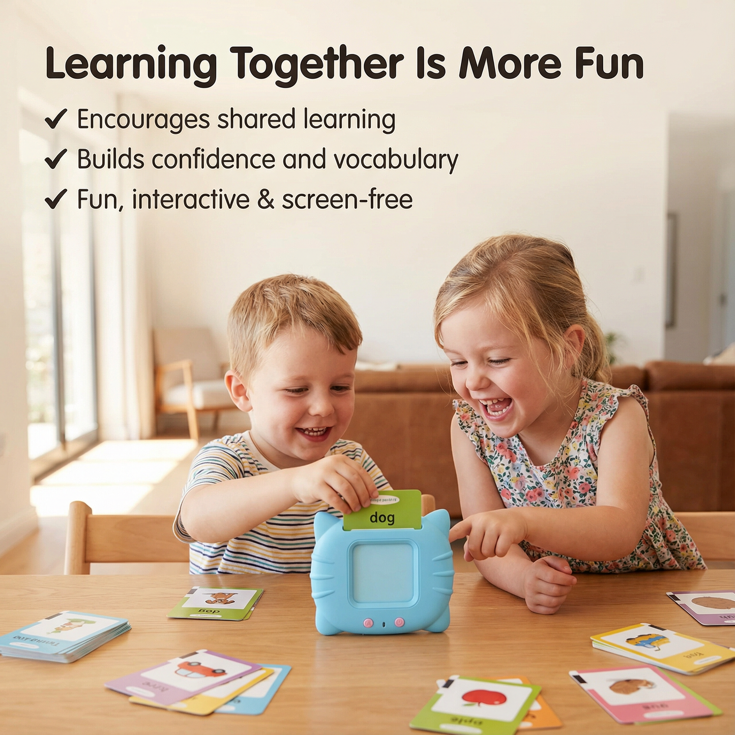 Talking Flash Cards – Early Language Learning Set