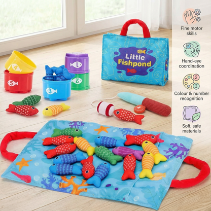 Montessori Fishing Toy for Toddlers