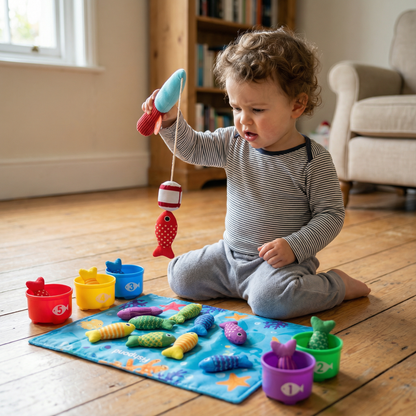Montessori Fishing Toy for Toddlers