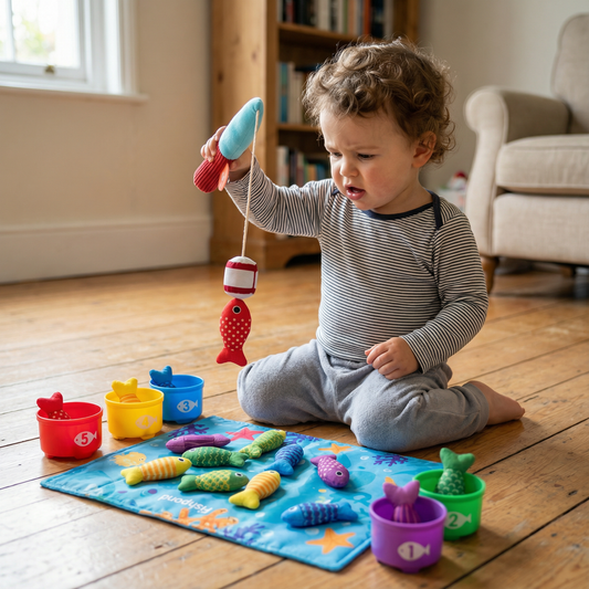 Montessori Fishing Toy for Toddlers