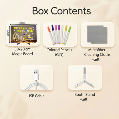 Kids LED Art & Drawing Board