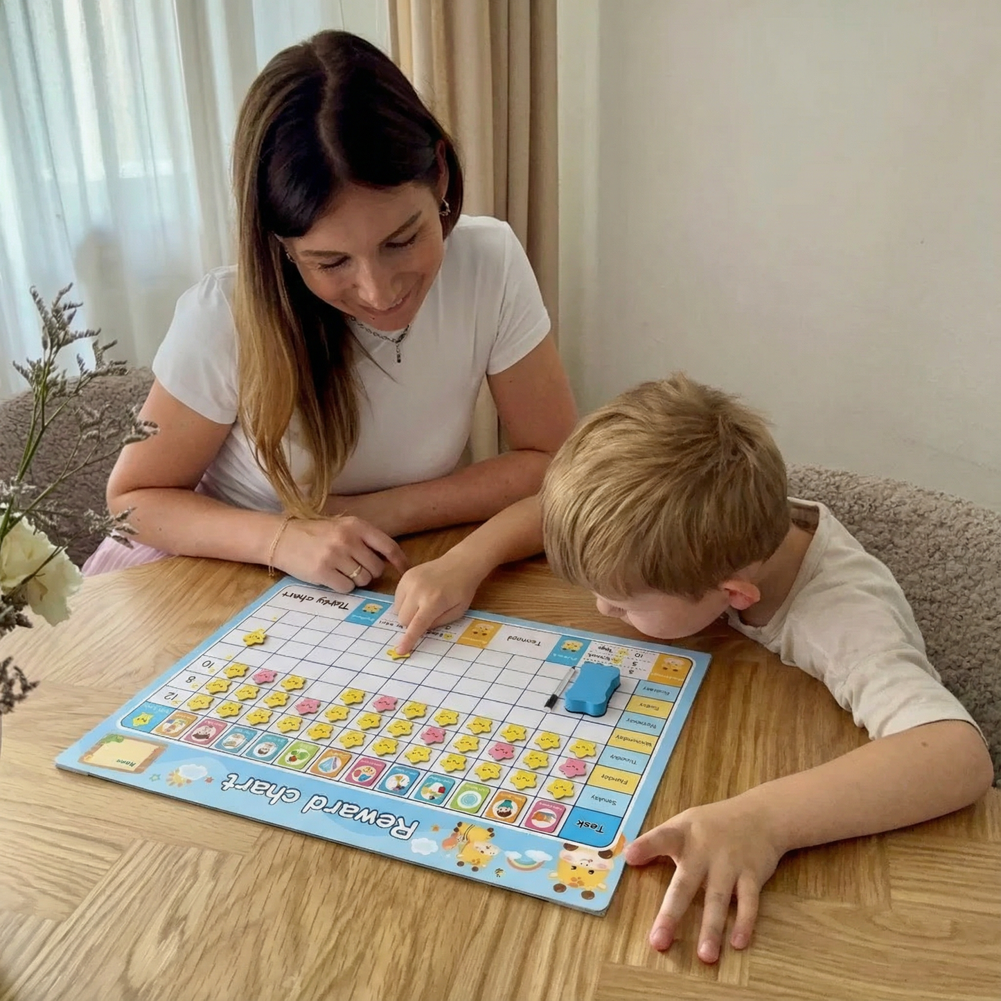 Motivation & Reward Chart For Kids