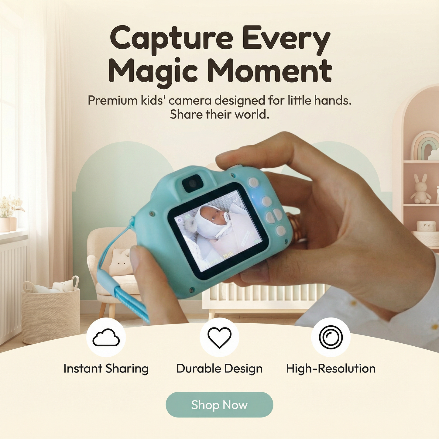 Durable Kids Adventure Camera