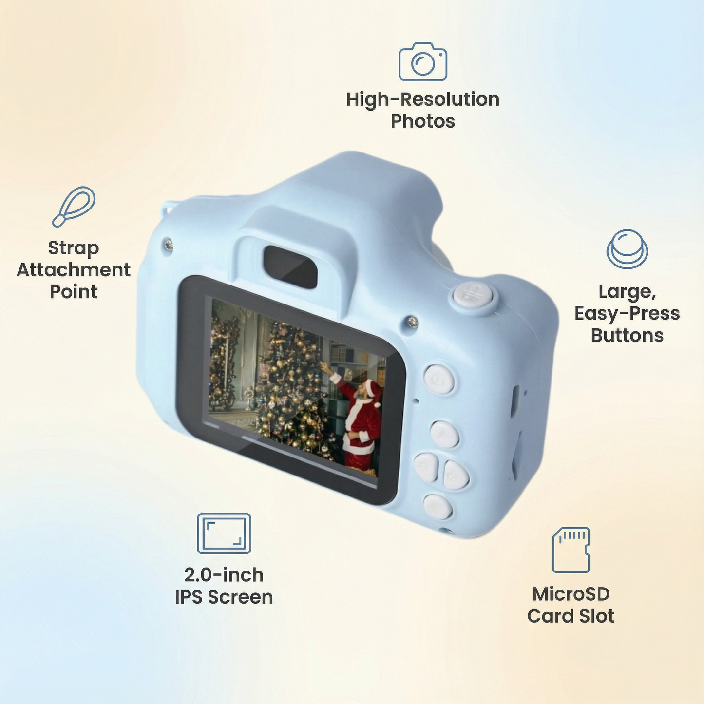 Durable Kids Adventure Camera