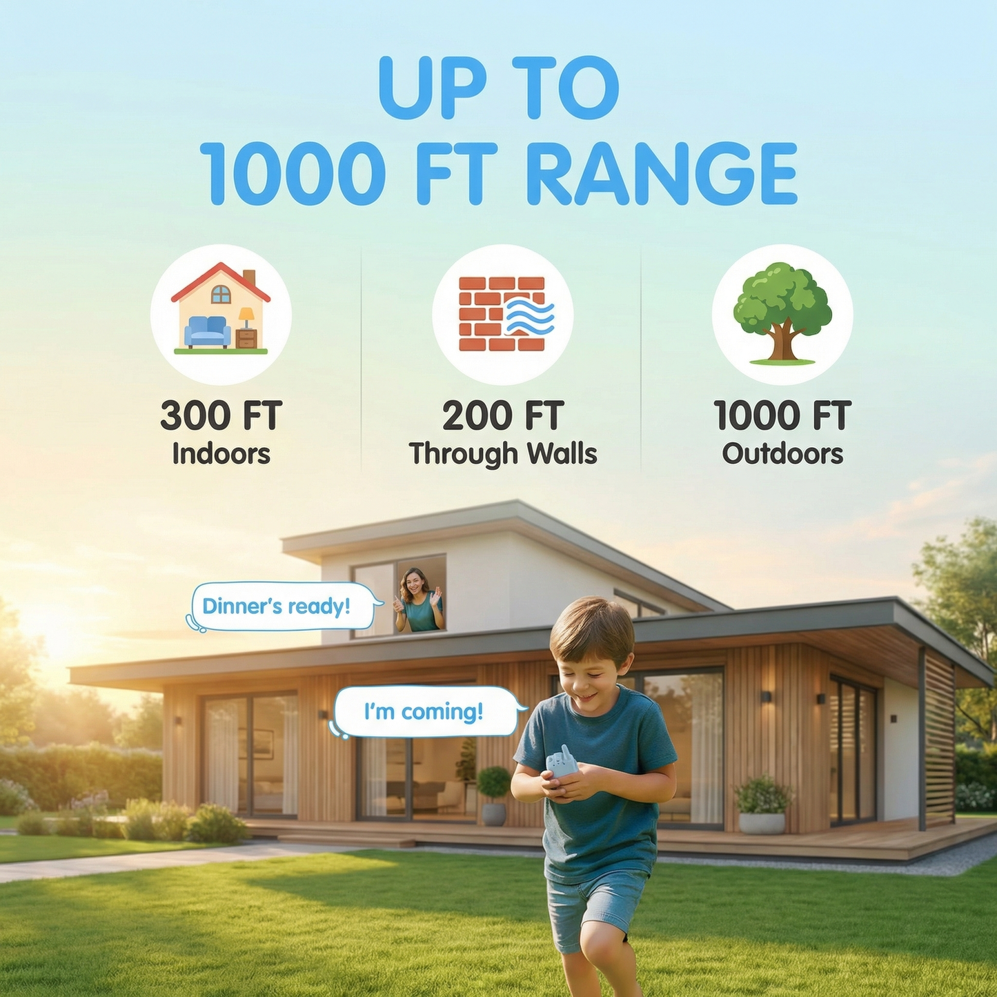 Kids Digital Walkie Talkies