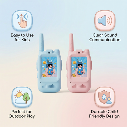 Kids Digital Walkie Talkies