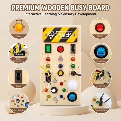 Montessori Switch Activity Board