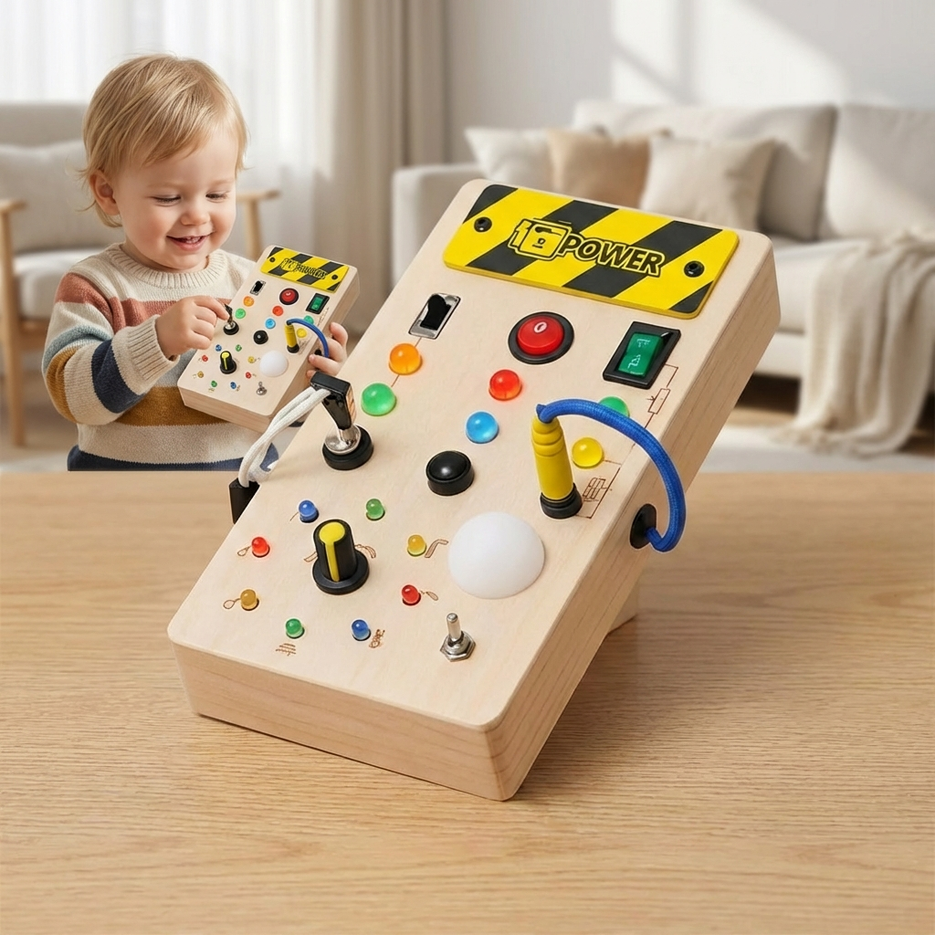 Montessori Switch Activity Board – Smartmoms