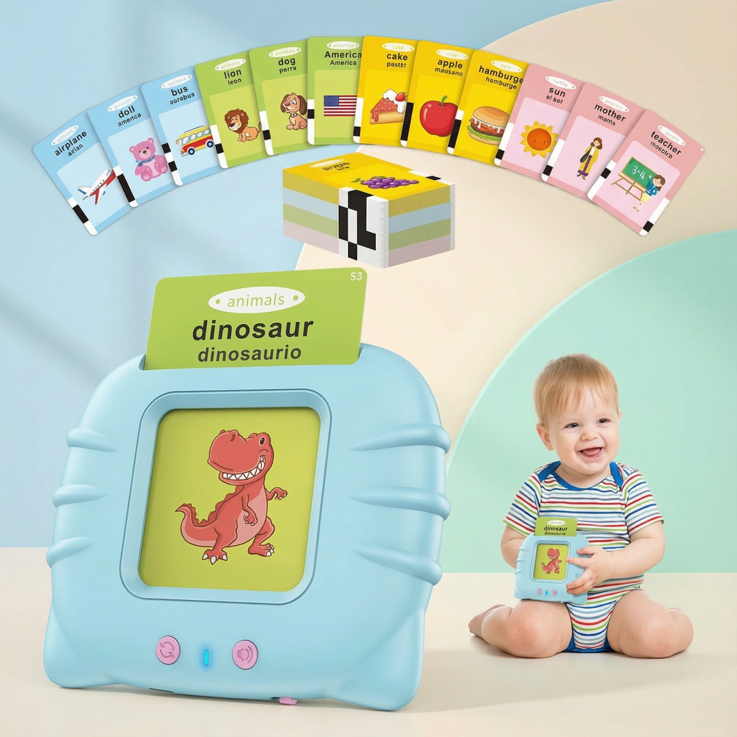 Talking Flash Cards – Early Language Learning Set