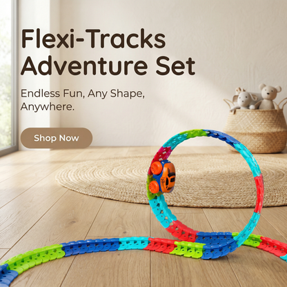 Light Up Flexible Racing Track Set