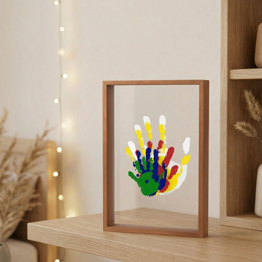 DIY Family Handprint Frame Memory Kit