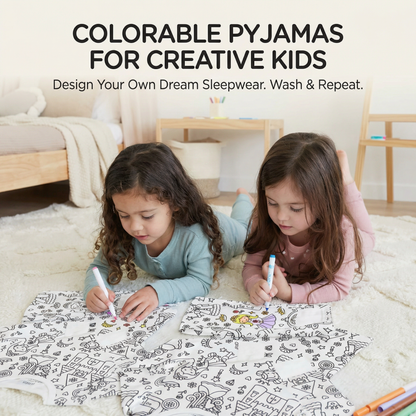Colourable Pyjama Set for Kids