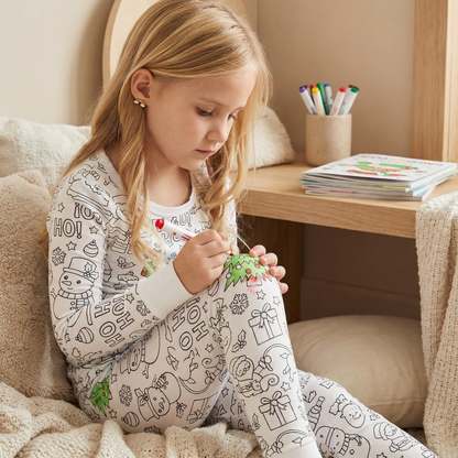 Colourable Pyjama Set for Kids