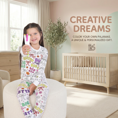 Colourable Pyjama Set for Kids