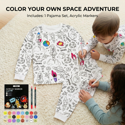 Colourable Pyjama Set for Kids