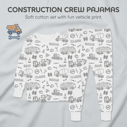 Colourable Pyjama Set for Kids