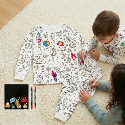 Colourable Pyjama Set for Kids
