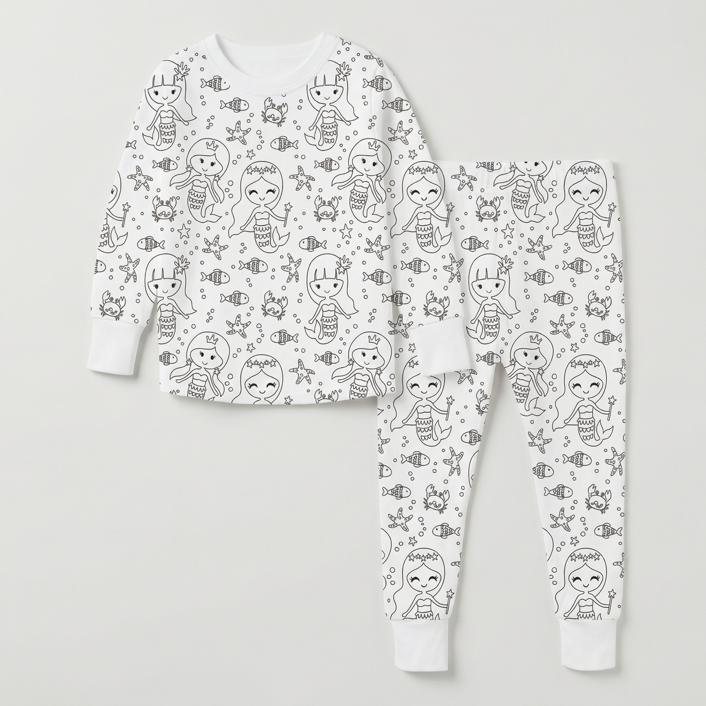 Colourable Pyjama Set for Kids