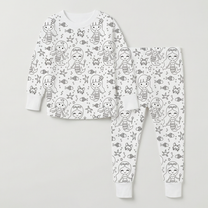 Colourable Pyjama Set for Kids