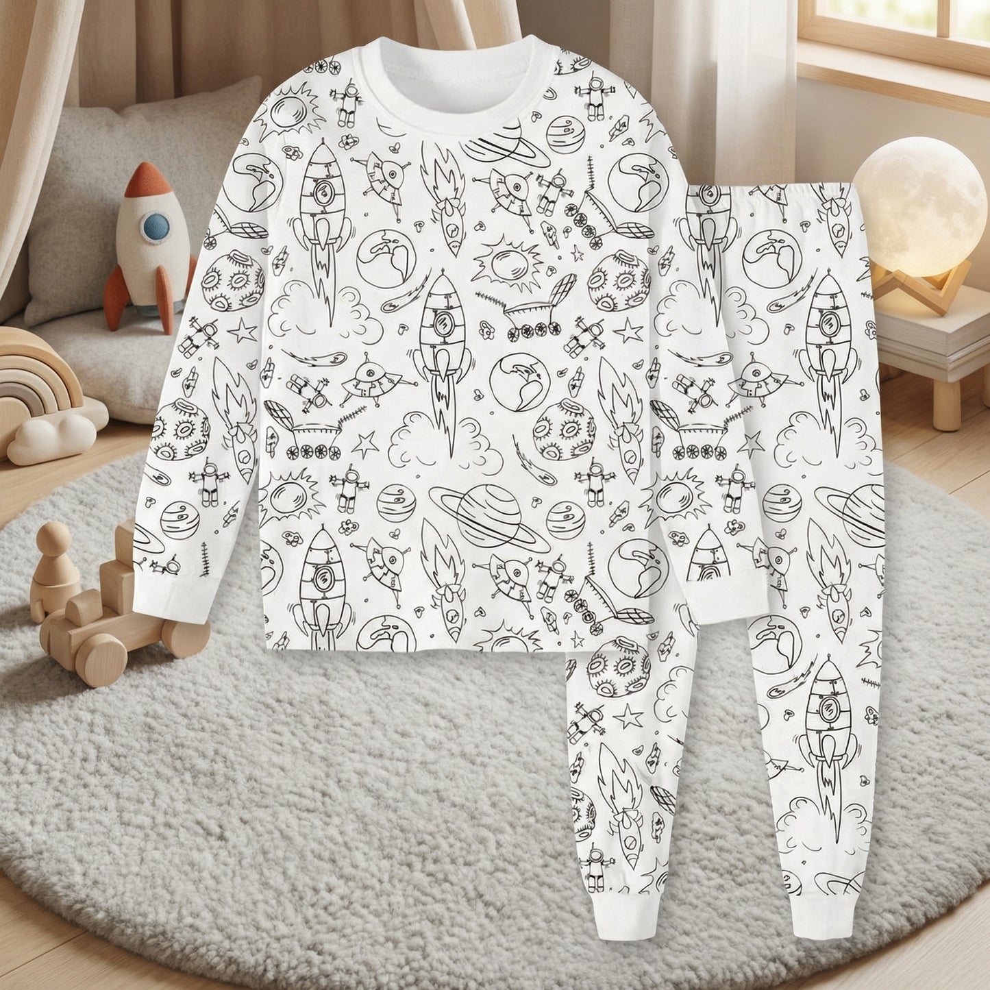 Colourable Pyjama Set for Kids