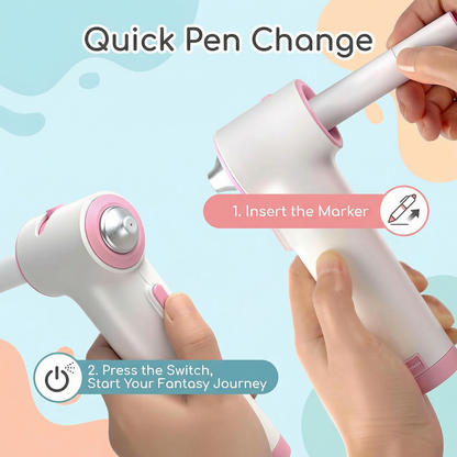 Creative Airbrush Art Kit for Kids