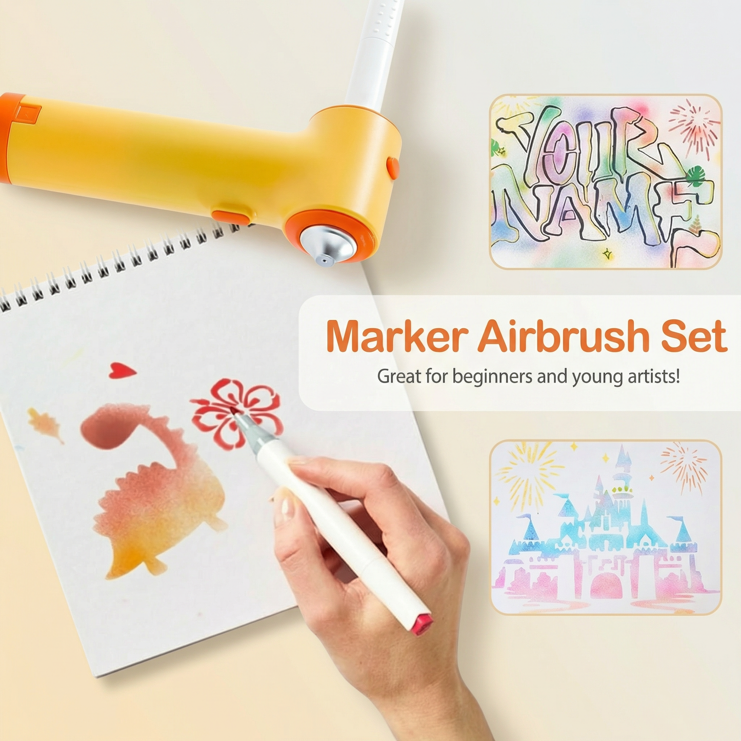 Creative Airbrush Art Kit for Kids