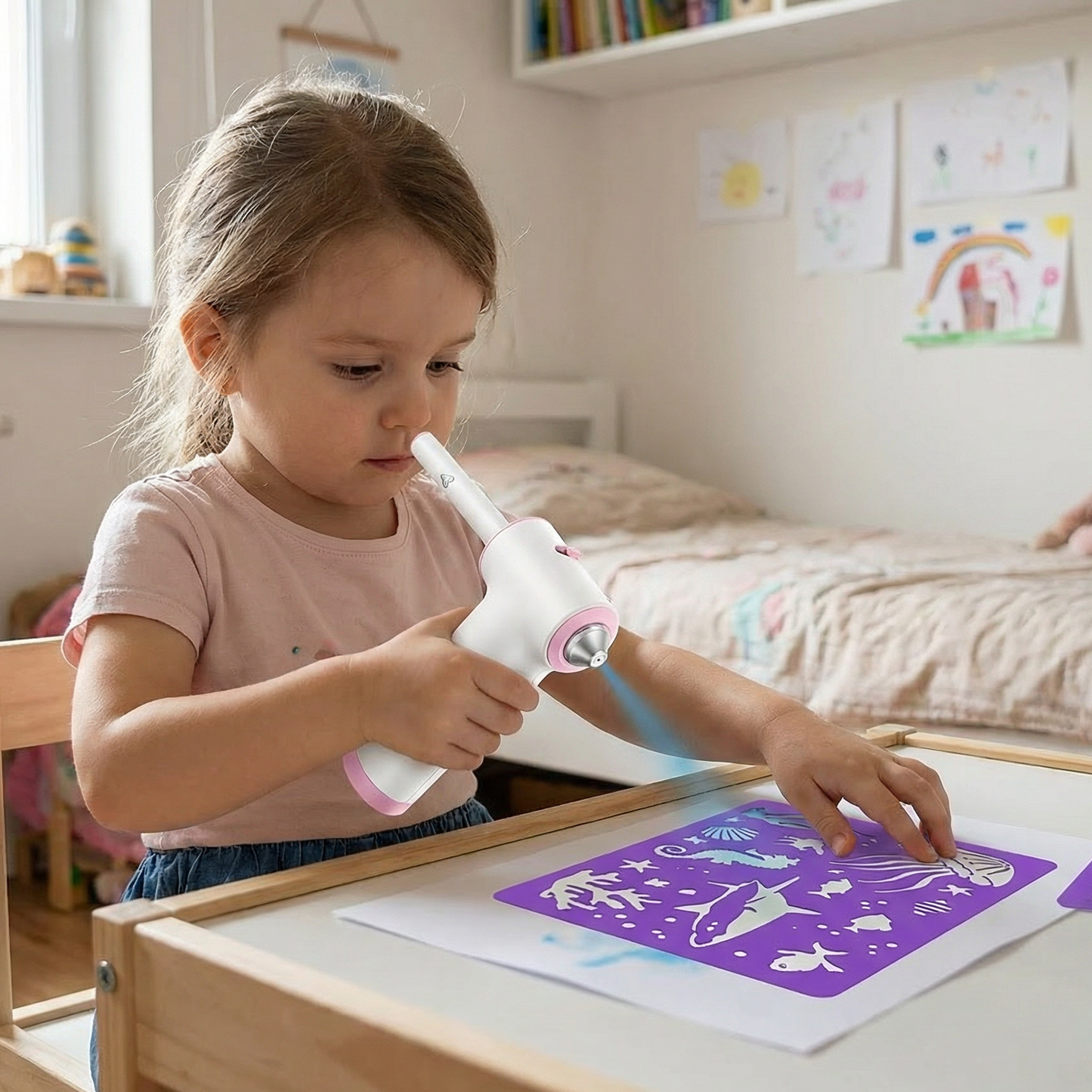 Creative Airbrush Art Kit for Kids