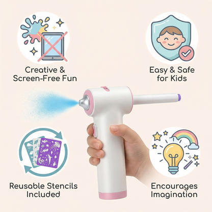 Creative Airbrush Art Kit for Kids