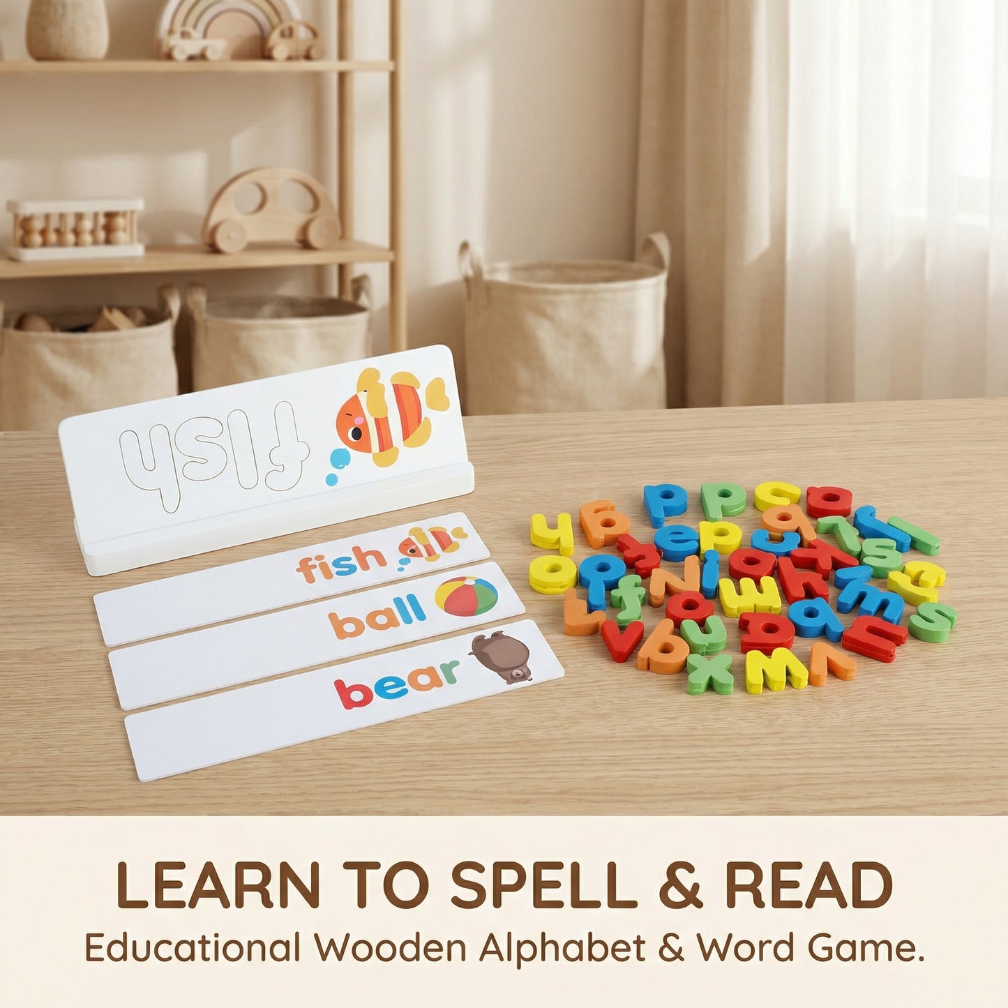 Montessori Spell Word Game