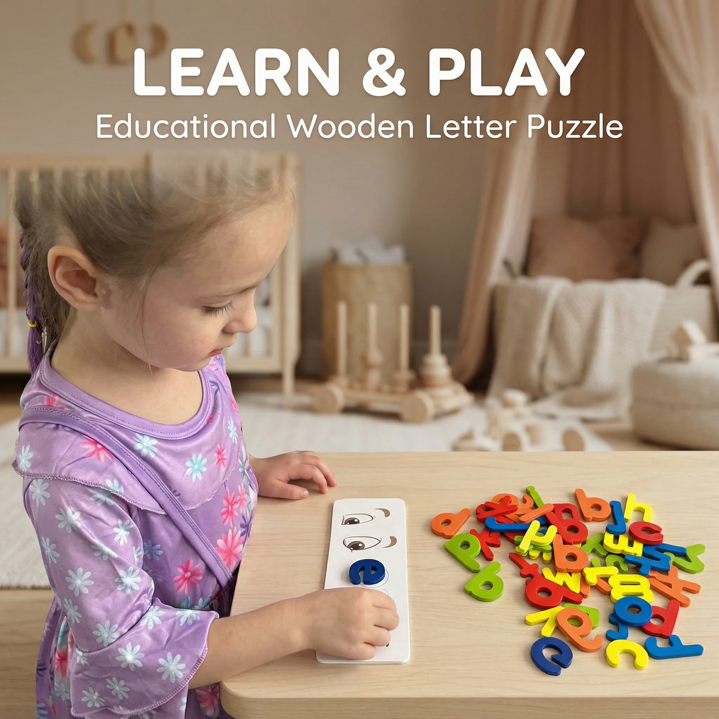 Montessori Spell Word Game