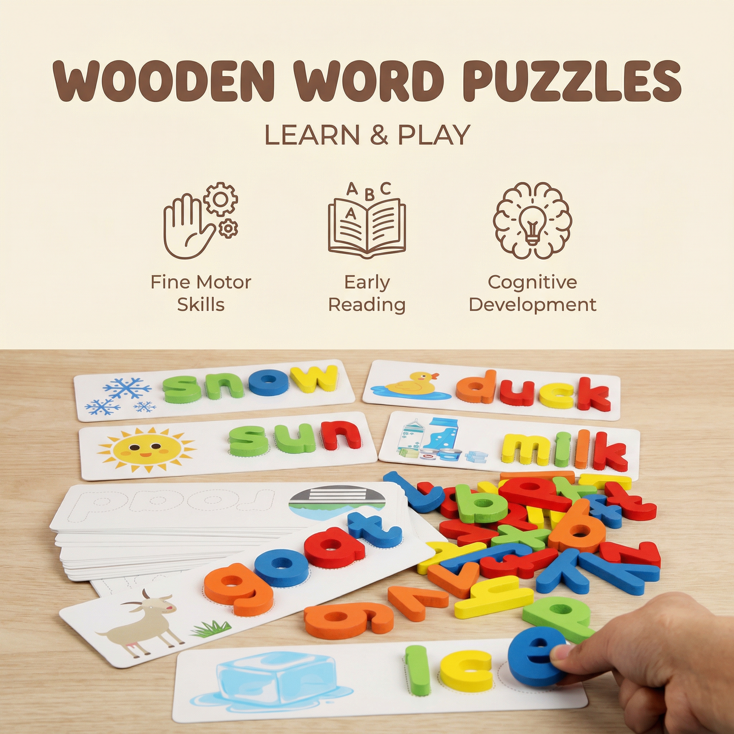 Montessori Spell Word Game