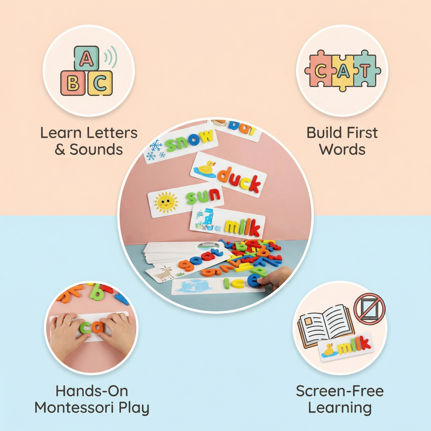 Montessori Spell Word Game