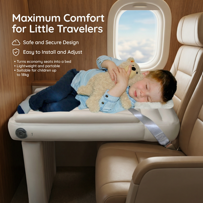 Inflatable Travel Bed for Kids