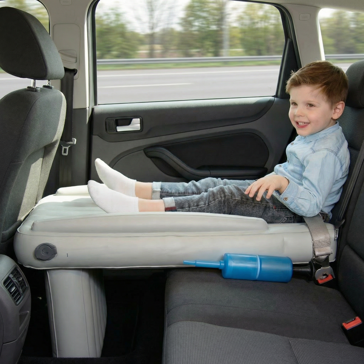 Inflatable Travel Bed for Kids