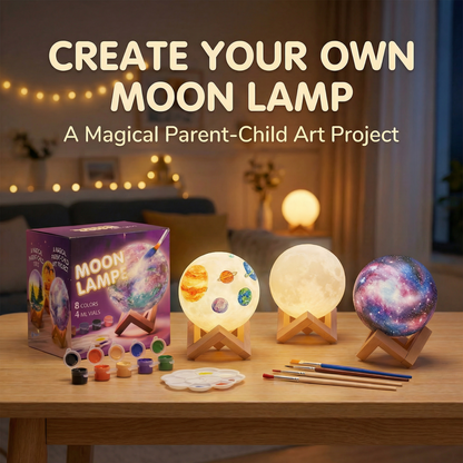 Paint Your Own Moon Night Light