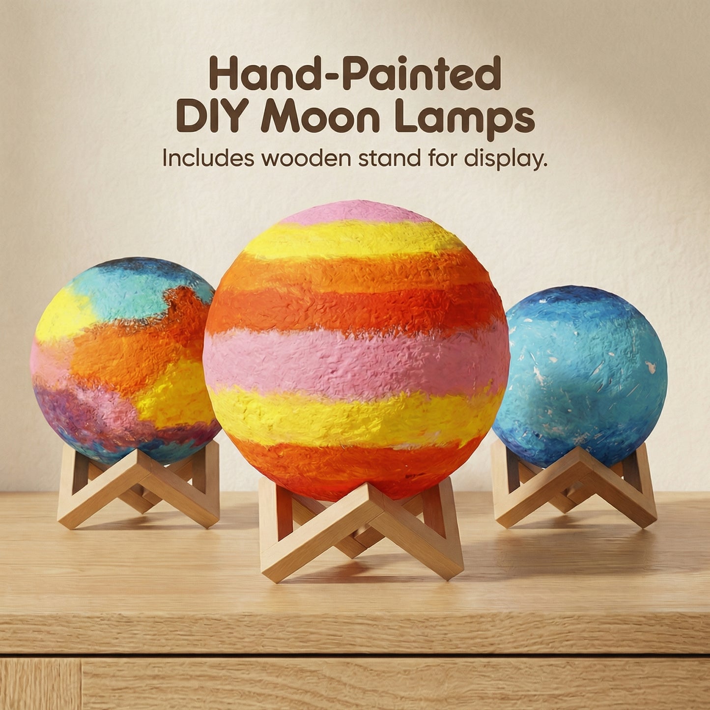 Paint Your Own Moon Night Light