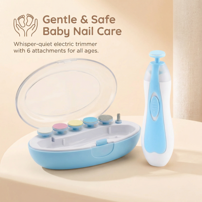 Gentle Electric Nail Trimmer for Babies